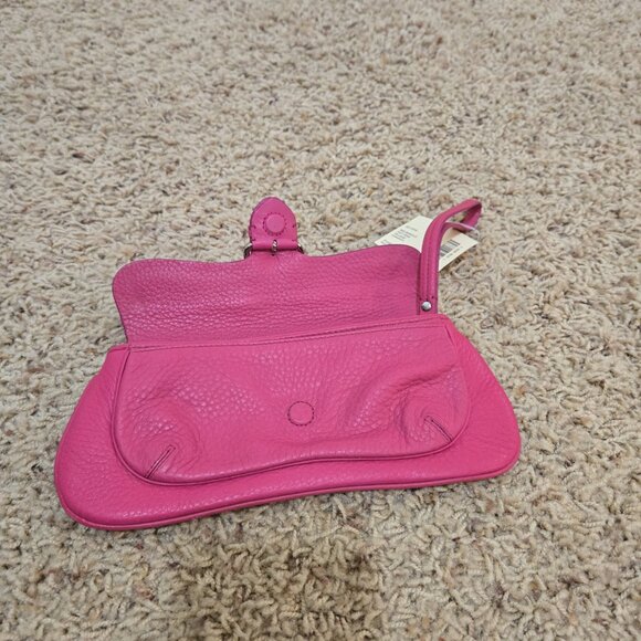 Cole Haan Big Bangle Wristlet, Hot Pink Village NWT - Picture 2 of 11